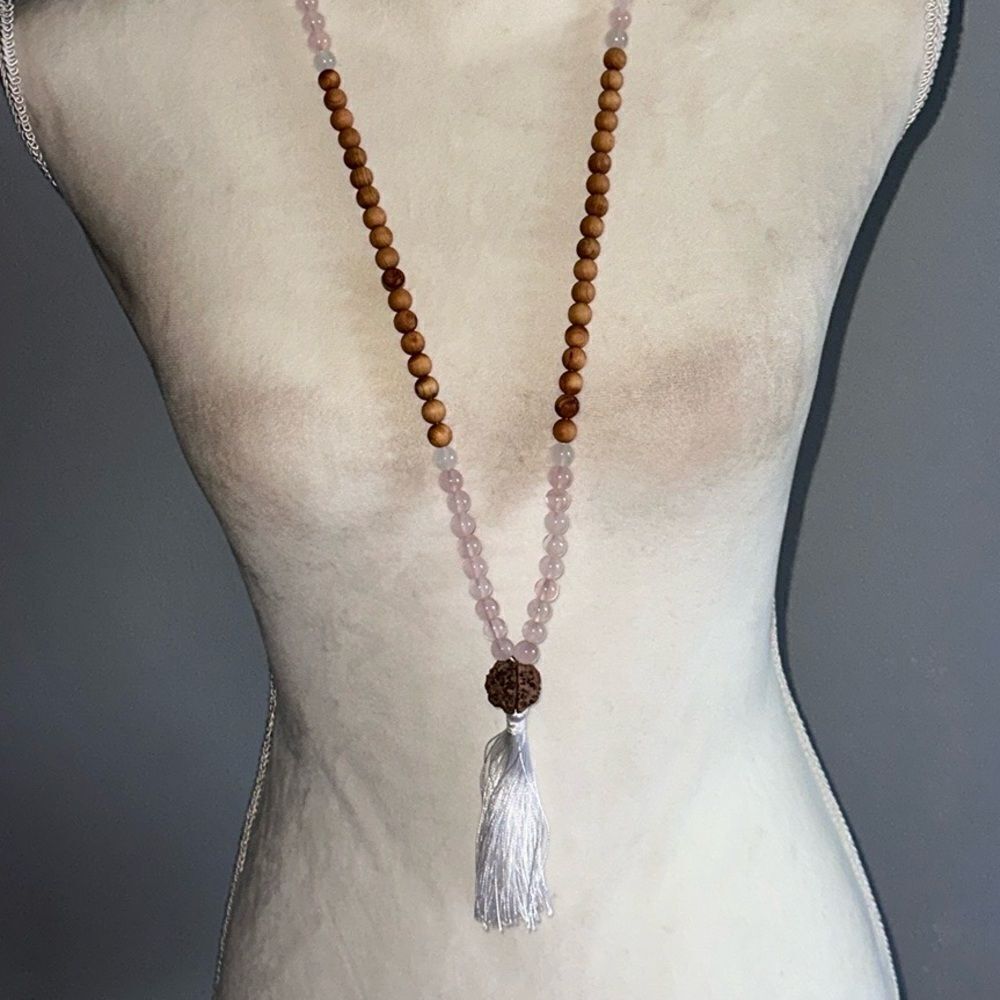 Anthropologie Bohemian Bead Lariat Necklace with Tassel!